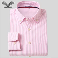 VISADA JAUNA Весенняя популярная дизайнерская деловая Мужская рубашка с длинными рукавами и отложным воротником, однотонные мужские рубашки, брендовая одежда N770