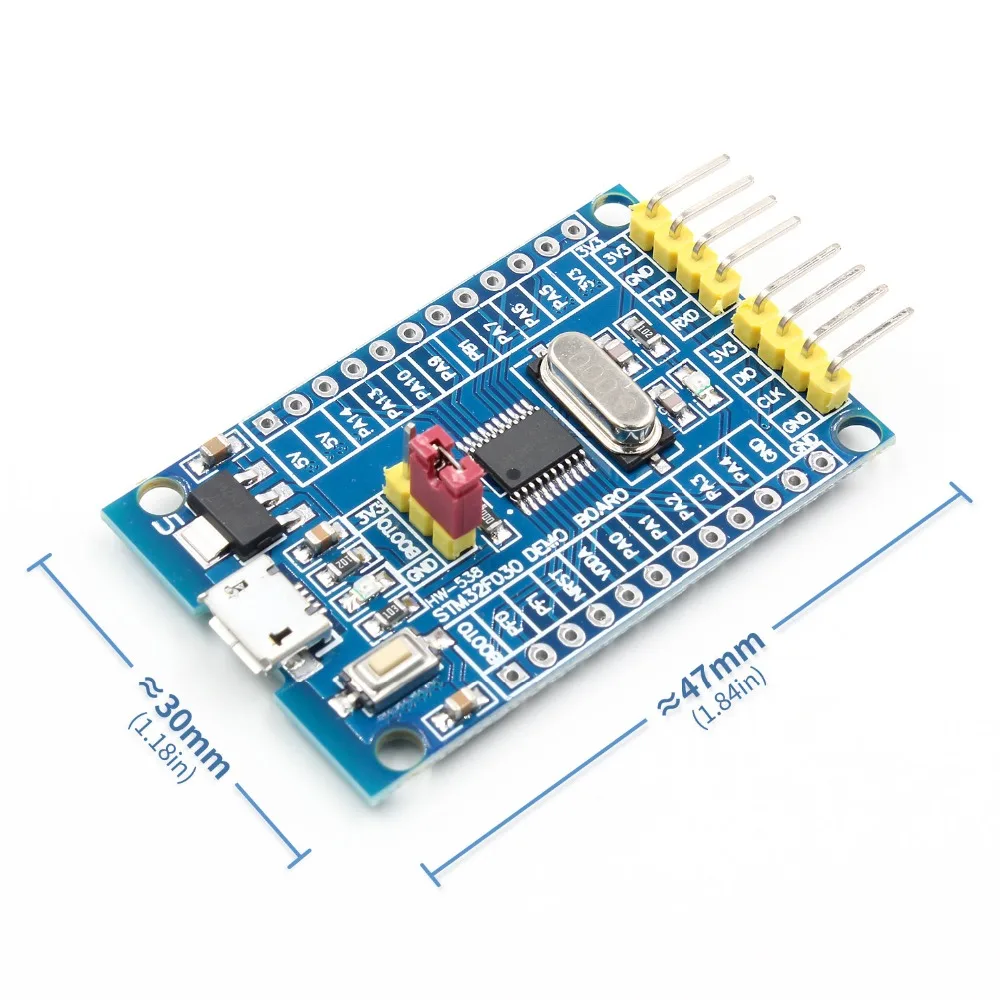 48 МГц STM32F030F4P6 маленькая Система s макетная плата CORTEX-M0 ядро 32 бит мини-панели развития системы