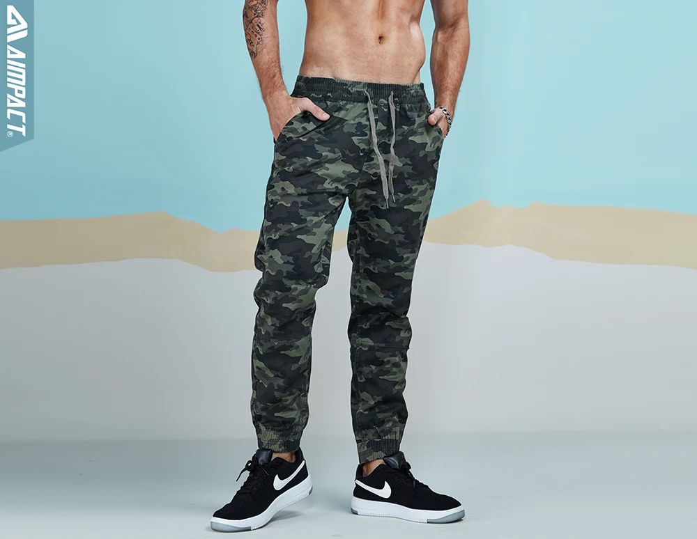 Aimpact 2018 New Men's Casual Camo Pants Cotton Chino Jogger Pant Man Fitted Trace Twill Pants Male Camouflage Trousers AM5012 (24)