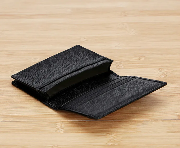 Держатель для карт из коровьей кожи многофункциональная RFID мужчкой контрастный цвет ленты Бизнес Портмоне женские кошельки и сумки
