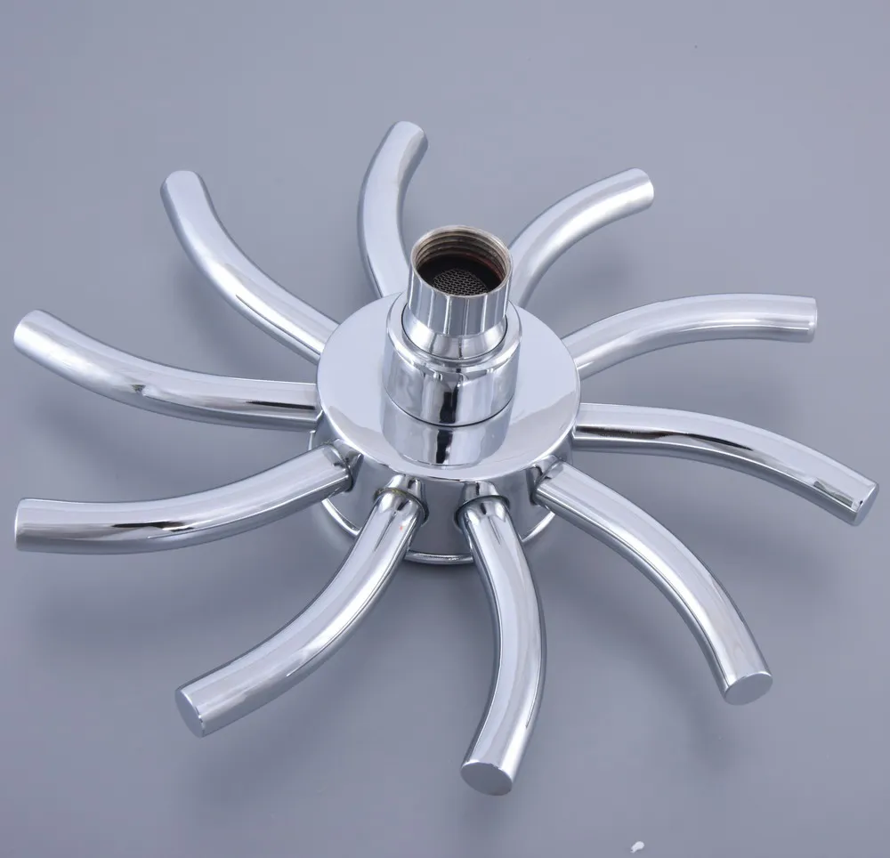 

Chrome Rainfall Showerhead Bathroom Shower Faucet Head Rain Shower Head Bathroom Top Sprayer Ksd229