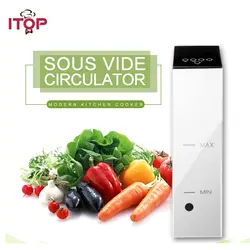 ITOP Электрический Sous Vide использование с вакуумной упаковкой Кук вакуум-упаковки еды тепловой погружной циркулятор