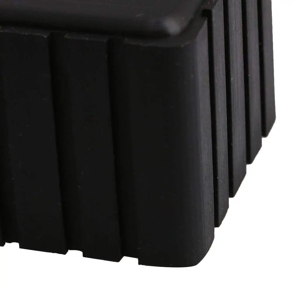 8 штук 40x40 мм для твердой поверхности из черной/квадратная мебель ножки стула, стола средства ухода за кожей стоп резиновые крышки Защита для пола шапки