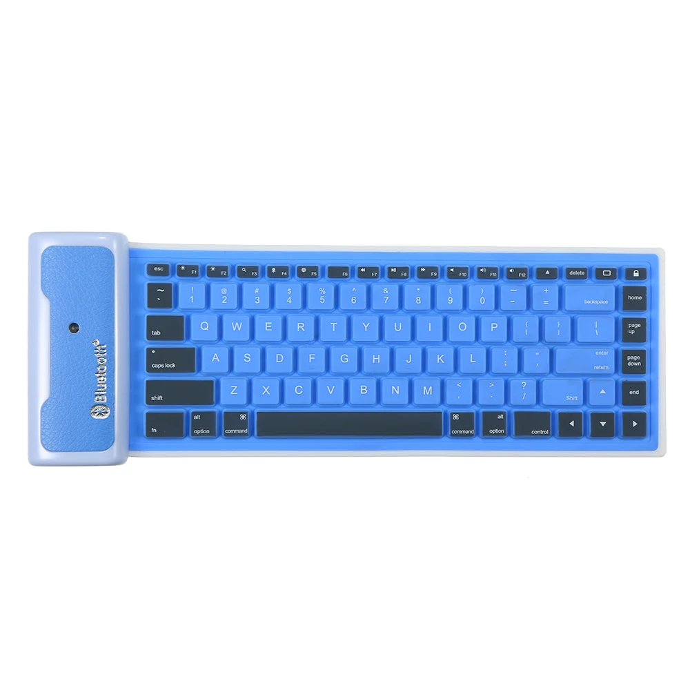 85 Keys Ultra Thin BT Mini Keyboard Foldable and Portable Dustproof
