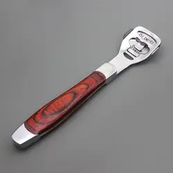 Деревянная ручка для удаления кожи ног высокое качество полезный Жесткий для удаления кожи 10 лезвий