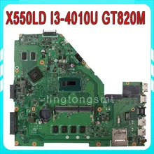 X550LD Laptop Motherboard REV2.0 with I3-4010U PM Mainboard 90NB04T0-R00070 Non-integrated Notebook Fully Tested