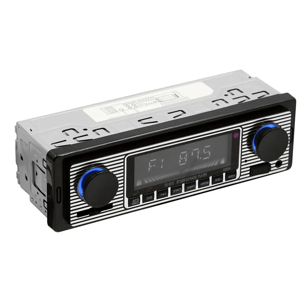 Автомобильный Авторадио Bluetooth винтажный автомобильный Радио MP3 плеер стерео USB AUX классический стерео аудио Автомобильные аксессуары fm-передатчик