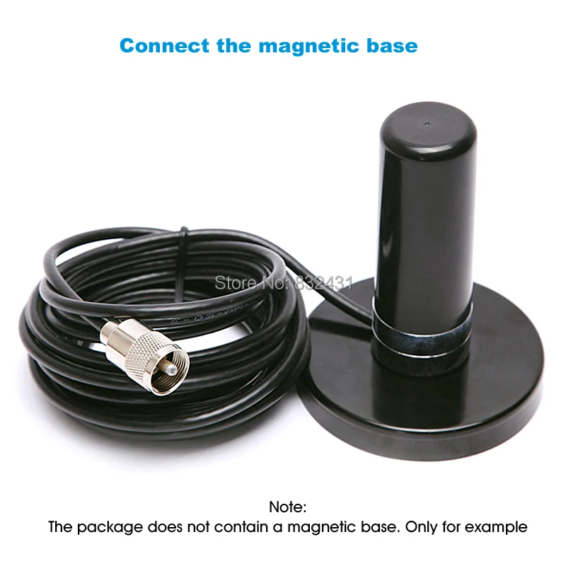 Small Cannon Dual Band Car Radio Antenna 6