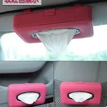 Модный прямоугольный солнцезащитный козырек, кожаный тканевый ящик, автомобильная коробка для салфеток, подвесная коробка из ткани для автомобиля, hello kitty, автомобильные аксессуары PZJH031