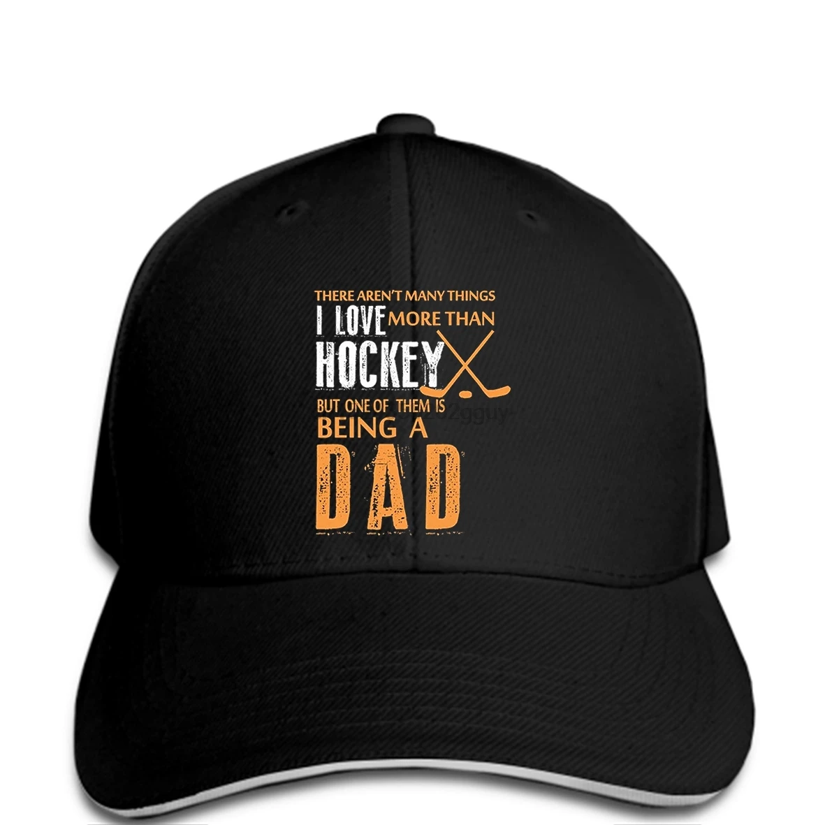 

Hockeyer Dad Fathers Day Gifts Birthday Gifts I Love Hockeyer Men's cap Hipster Baseball cap Rude