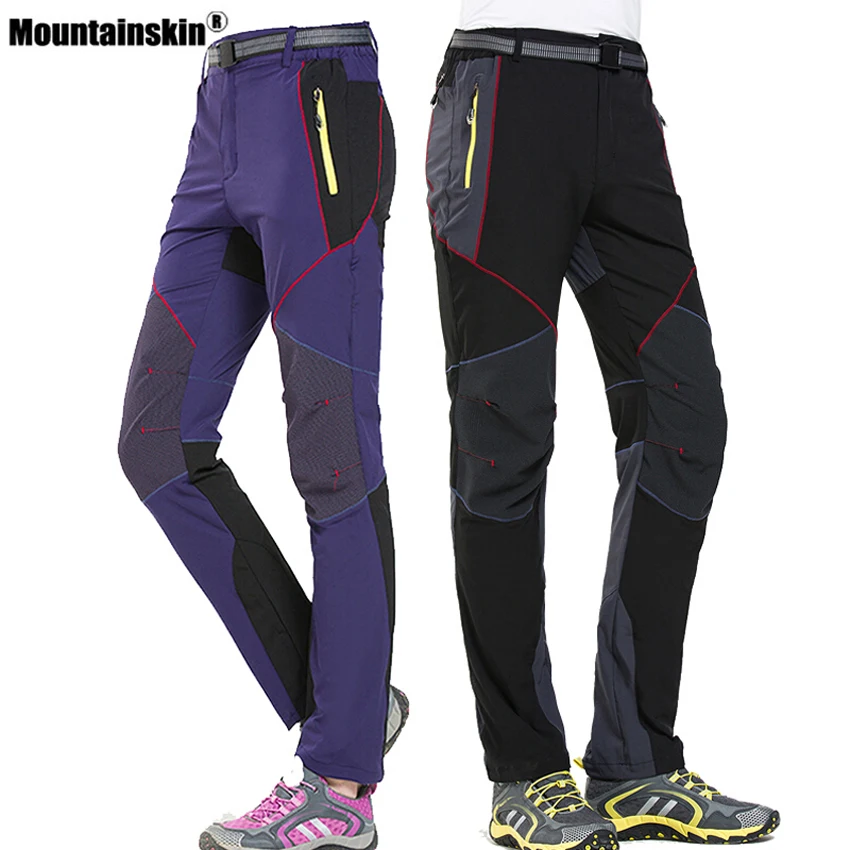 Mountainskin de los hombres de las mujeres de secado rápido transpirable pantalones al aire libre Slim senderismo Camping senderismo pesca escalada pantalones VA334 Mountainskin de los hombres de las mujeres de secado rápido transpirable pantalones al aire libre Slim senderismo Camping senderismo pesca escalada pantalones VA334
