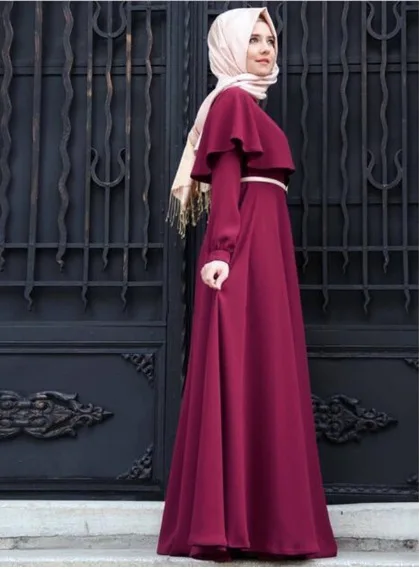 Мусульманский плащ, женское платье большого размера, мусульманское платье, исламский Халат