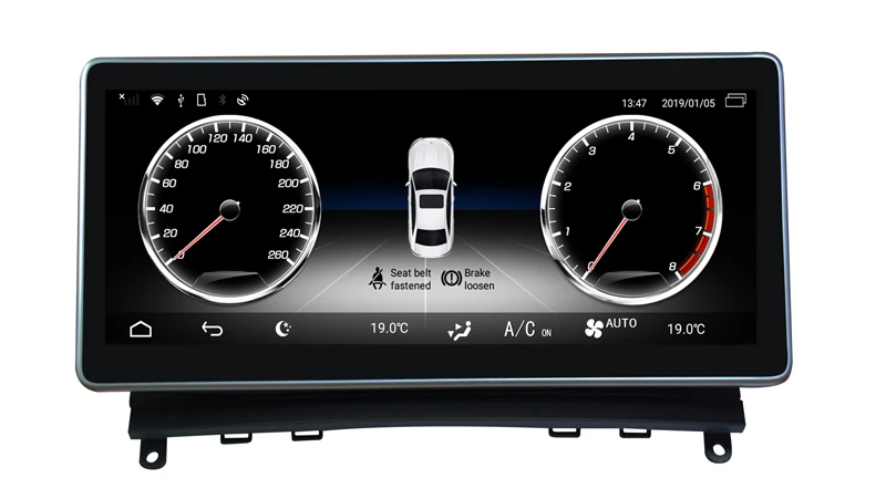 Perfect 10.25inch touch screen android 8.0 car dvd player for Mercedes benz C CLASS W204 C180 C200 S204 CAR gps audio wifi 3