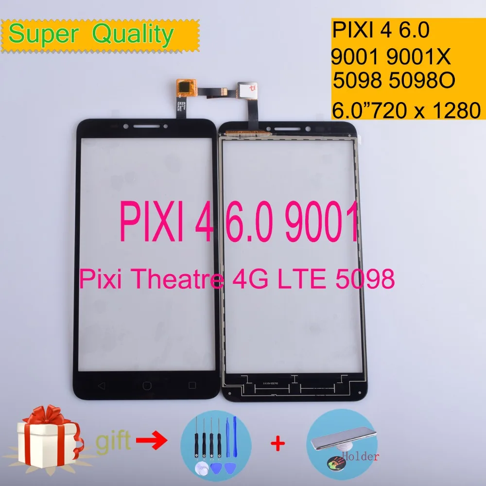 Для Alcatel One Touch Pixi 4 6 0 OT9001 9001 9001X OT 5098 Сенсорная панель Сенсорный экран дигитайзер