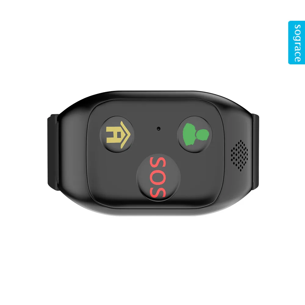 Здоровья пожилых gps умный Браслет IP67 Водонепроницаемый смарт браслет с SOS помочь