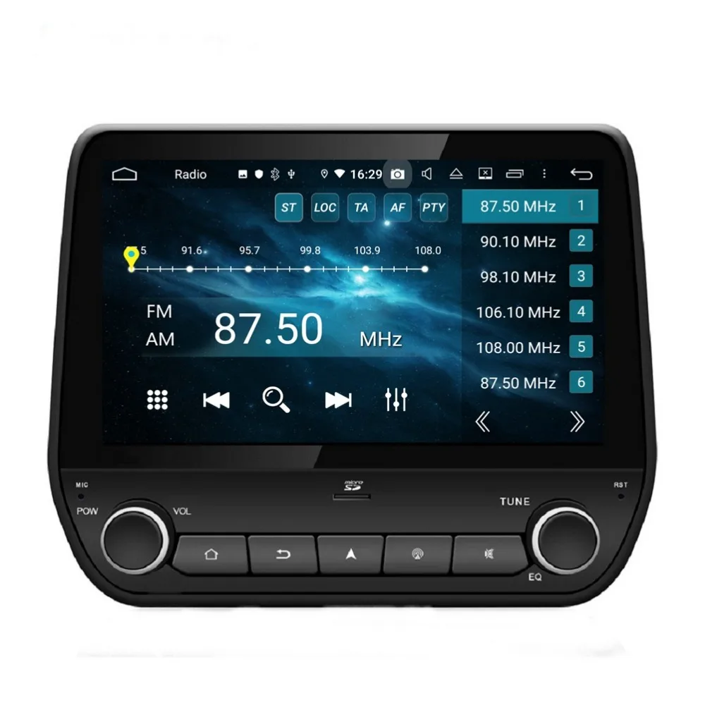 Clearance 4GB+32GB Octa Core 9" Android 9.0 Car Radio DVD Player for Ford Eco sport Fiesta 2017 2018 GPS Bluetooth WIFI USB Mirror-link 5