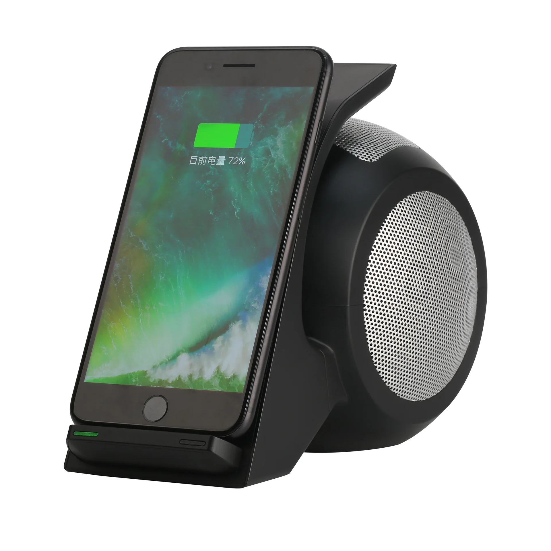 Fast Wireless Charger with  Stereo Bluetooth