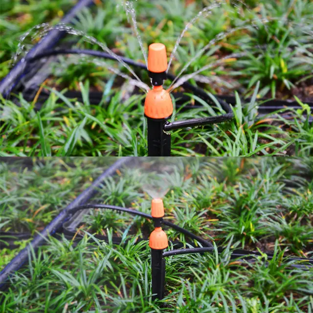 BORUiT 25m DIY Micro Drip Irrigation System Garden Watering Kits With Dripper Smart Controller Spray Sprinkler For Greenhouse