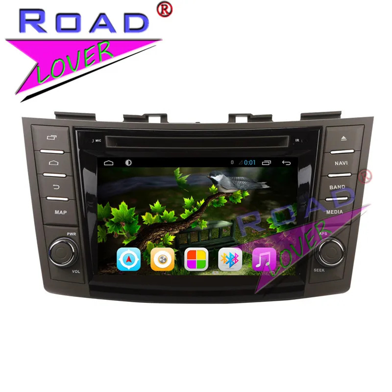 TOPNAVI 2G 32GB Quad Core Android 6 0 Car Multimedia DVD Player Audio For Suzuki Swift