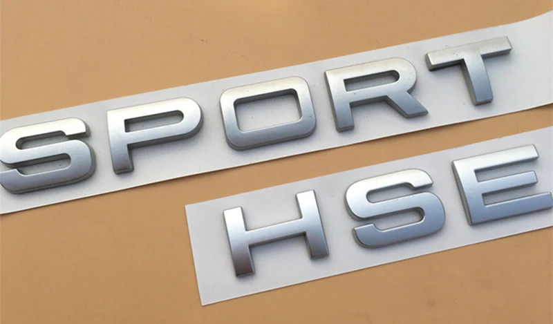 Буквы эмблема значок для Land Range Rover SPORT V8 HSE автомобильный Стайлинг задний багажник Эллипс логотип наклейка глянцевый черный матовый серебристый красный