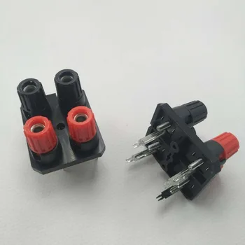 

2pcs 4-bit audio quick wiring aging test clip square outer terminal block