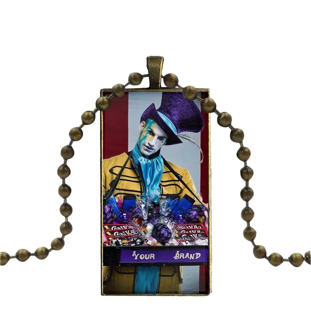Женское Ожерелье чокер wonka с изображением шоколада и золотого бара модное