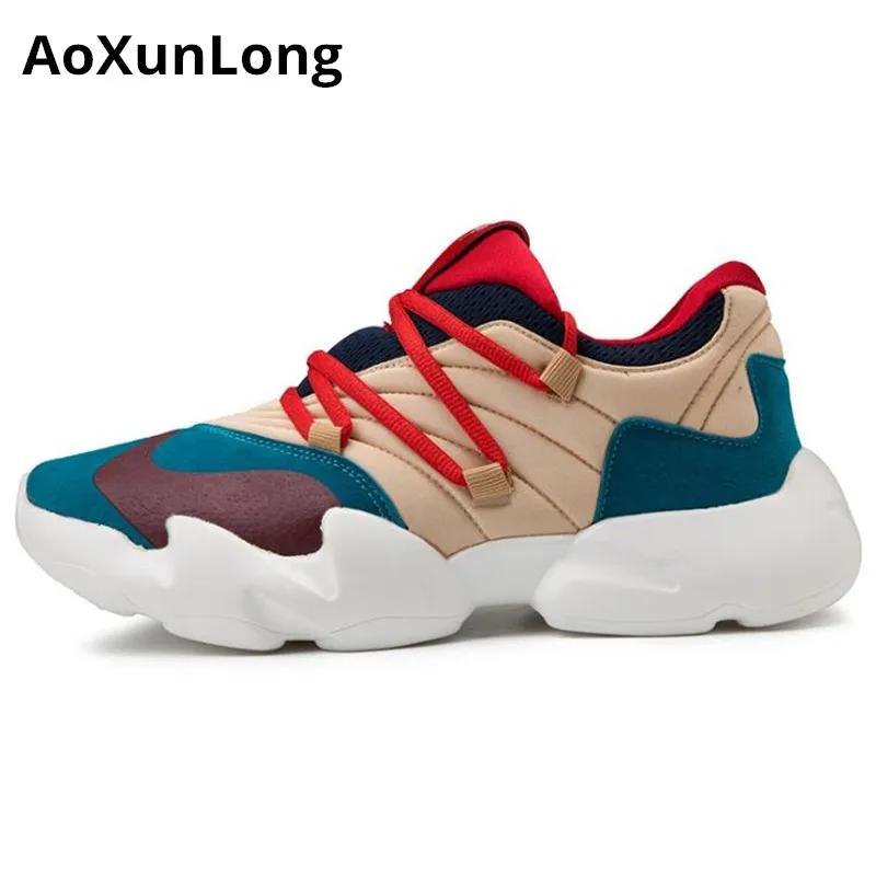 

AoXunLong New Men Sneakers Mens Running Shoes Outdoor Sport Shoes Men 39-44 Zapatillas Hombre Deportiva Sports Shoes For Male