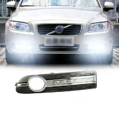 Super Bright LED Daytime Running Positioning Fog Light Lamp for Volvo