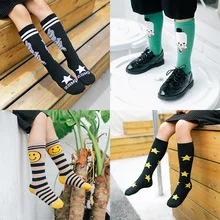 Гольфы для девочек с бантами носки принцессы симпатичные носки для девочек удлиненные детские носки высотой до колена