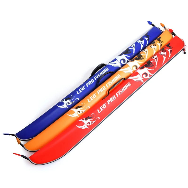 Portable Folding EVA Fishing Rod Bag 120CM Foldable EVA Fishing Pole Storage Carry Bag Fishing Tackle New (7)