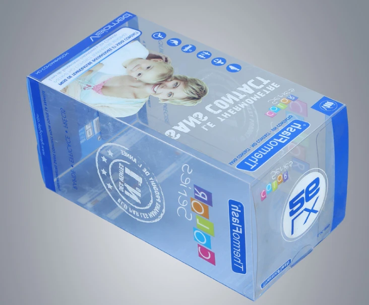 Perfect Wholesale manufacturers Square Plastic PVC box clear PET frosted PP box for gift ---PX20363 3