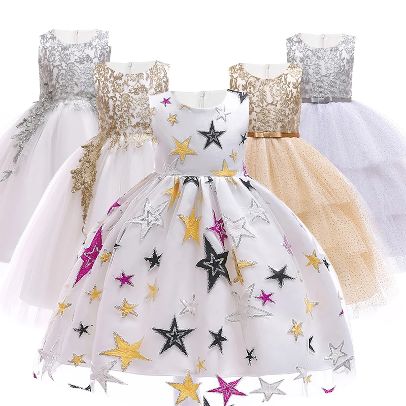 

Party Dresses Kids Dresses For Girls Princess Dress Easter Children Carnival Costume 2019 Summer Toddler Girls 5 6 7 8 9 10 Year