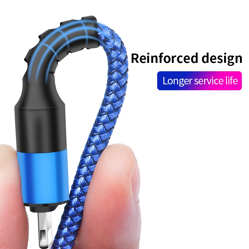 Power4 мобильные телефоны USB шнуры 3 в 1 для iPhone зарядный кабель Type C Lightning Micro кабели