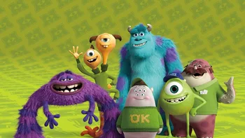 

Free Ship gift Monster University Custom Cartoon Film Canvas Poster Classic Wallpaper Wall Sticker PN-890#