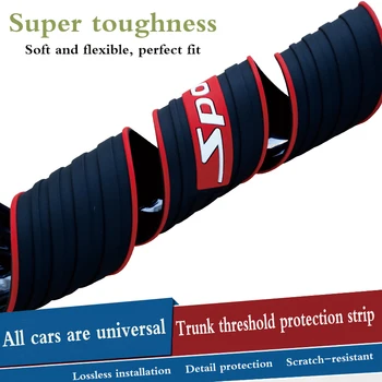

Car Trunk Door Crash Protection Strip Car Styling Scratch Protection Strip For Land Rover discovery 2 3 4 freelander 1 2