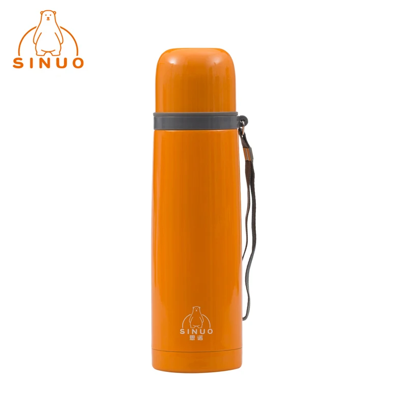 Brand New Sinuo 500ml Stainless Steel Thermo Vacuum Flask Thermoses Thermal Coffee Sport Termos Tumbler NB