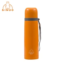 Marke Neue Sinuo 500 ml Edelstahl Thermo Isolierflasche Thermos Thermische Kaffee Sport Termos Tumbler NB-500-19
