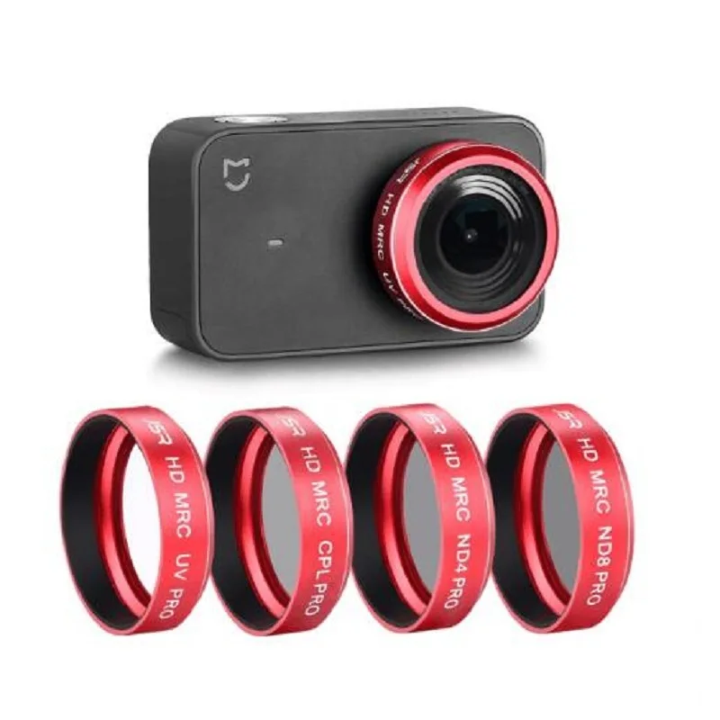 

Clownfish CPL/UV/ND4/ND8 Lens Filter for Original Xiaomi Mijia Smart Car Recorder for Xiaomi Mijia Mini Action Camera Lens Cap