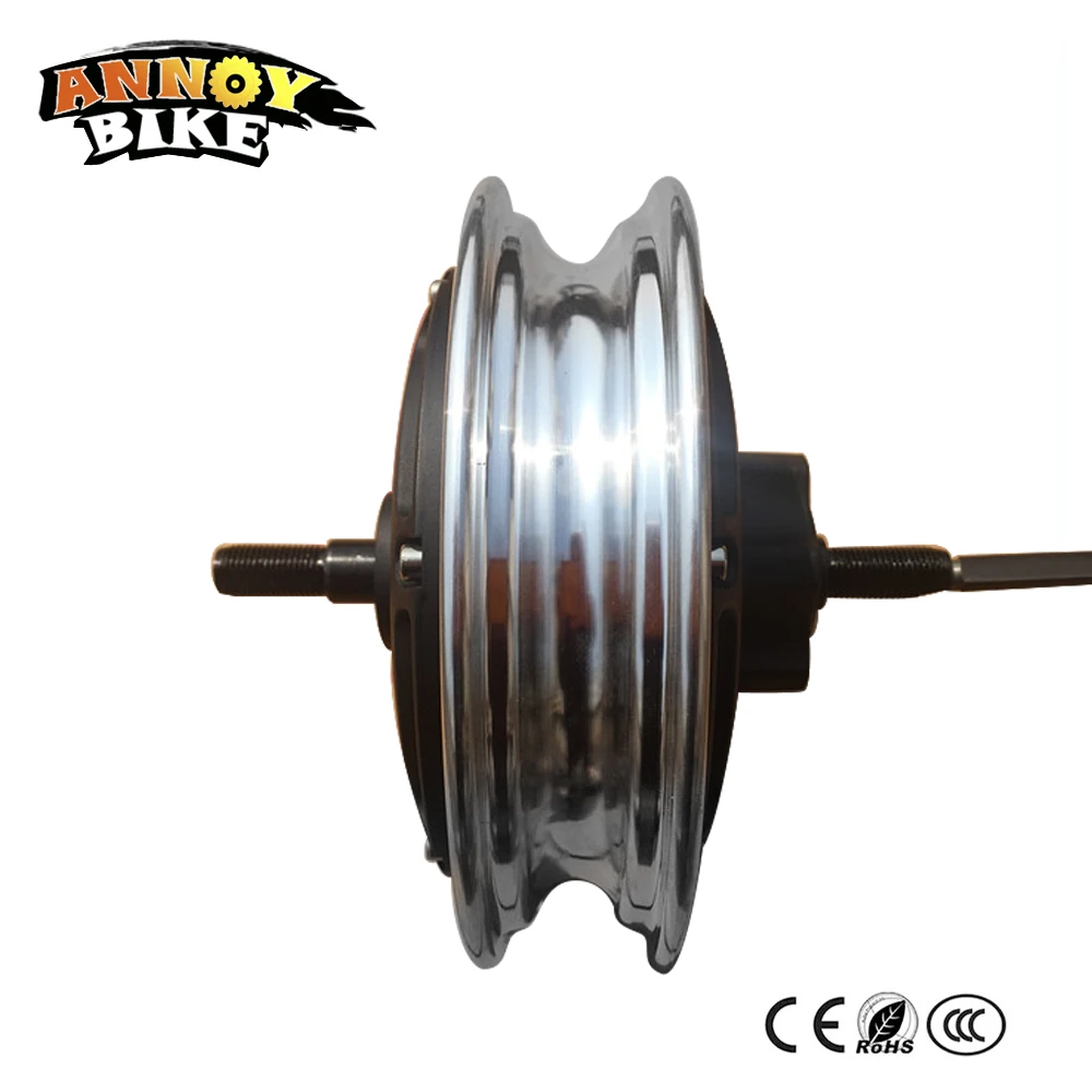 Sale 10 inch Electric Scooter Kit Hub Motor Wheel With Front Wheel 36V48V Motor Electric Scooter Conversion Kit 4