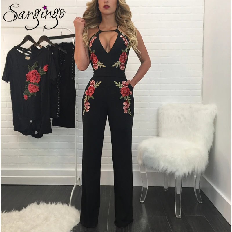 black jumpsuit xl