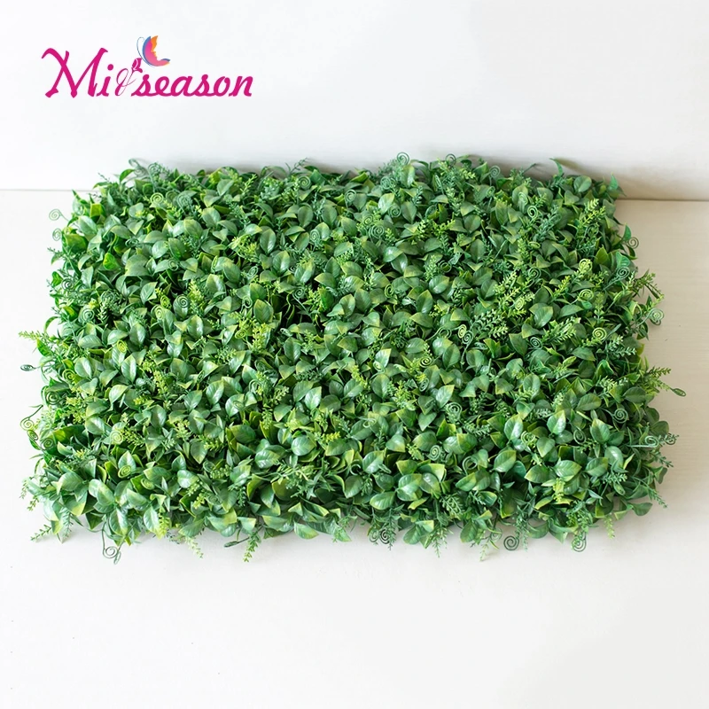 Miiseason 40x60cm Natural Grass Mat Green Artificial Lawns Plant Turf Carpets Fake Sod Home Garden For Wall Floor Decoration