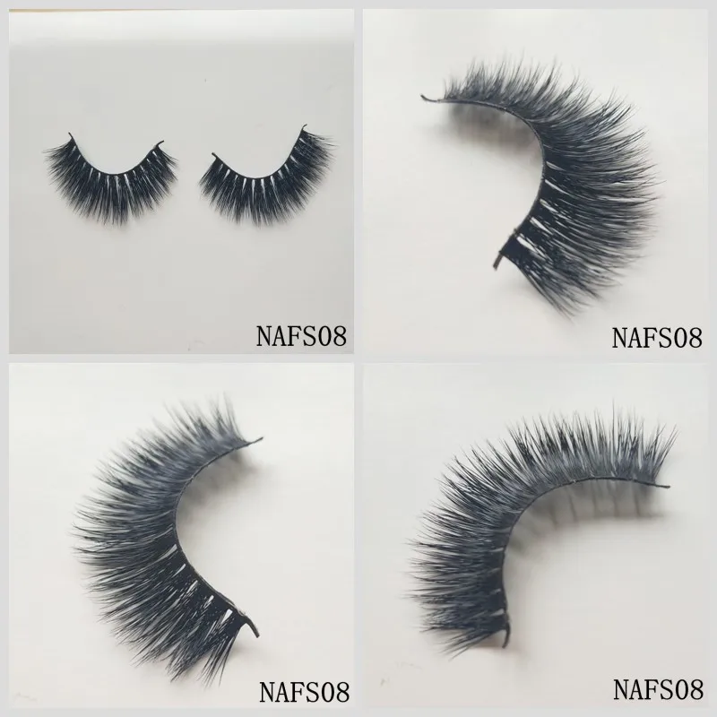 

IN USA Mink Lashes 200pairs Natural Long False Eyelashes Dramatic Fluffy 3D Mink Lashes Wispy Wholesale Eye Lashes Thick Soft