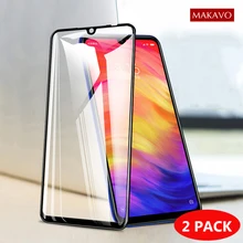 2 упаковки для Xiaomi Redmi Note 7 закаленное стекло 9H Взрывозащищенная защитная пленка для экрана для Xiaomi Redmi Note 7 Note7 Pro стекло