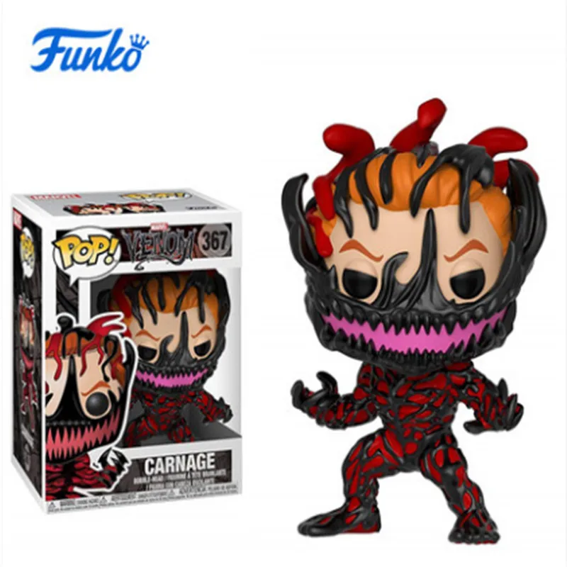 FUNKO POP Venom! Виниловые куклы Marvel Venomized Iron Man Theme Boy Birthday Anniversary виниловые фигурки для