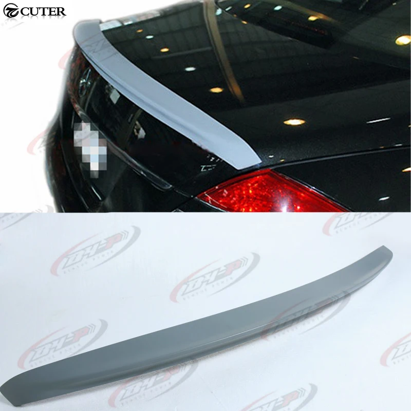 

High quality W221 S400 S550 S63 S65 PU Car Wing Spoiler Rear Boot Lip For Benz W221 S600 S63 S65 06-13