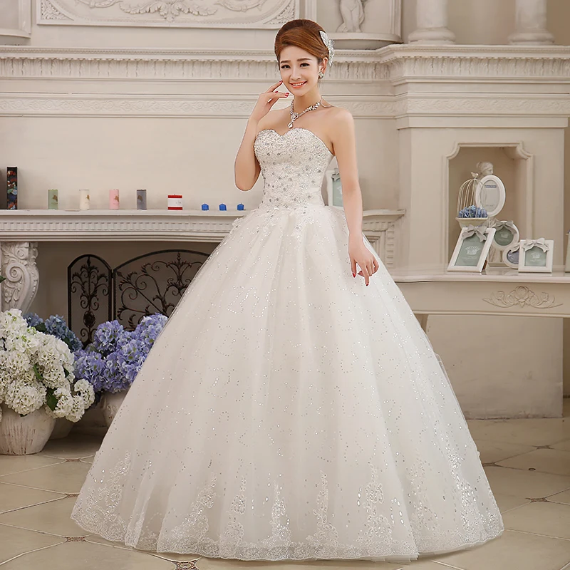 Fansmile настоящая фотография размера плюс винтажные кружевные свадебные платья принцесса Vestido de Noivas бальное платье FSM-110F