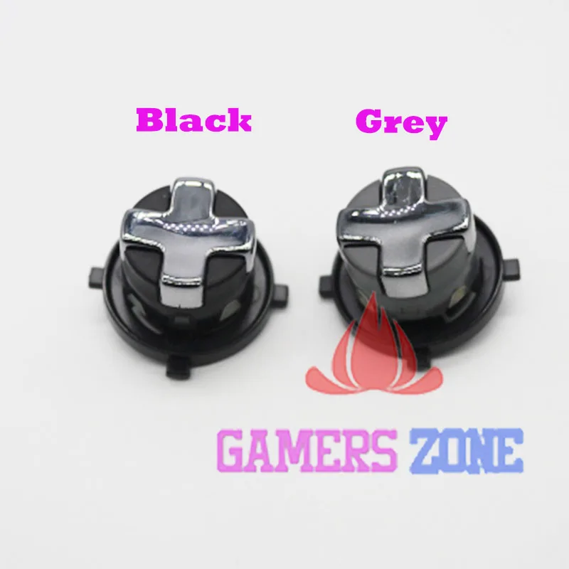 

Transforming Rotating D-PAD For Xbox 360 New Version Chrome Metal Grey Black or Grey Base