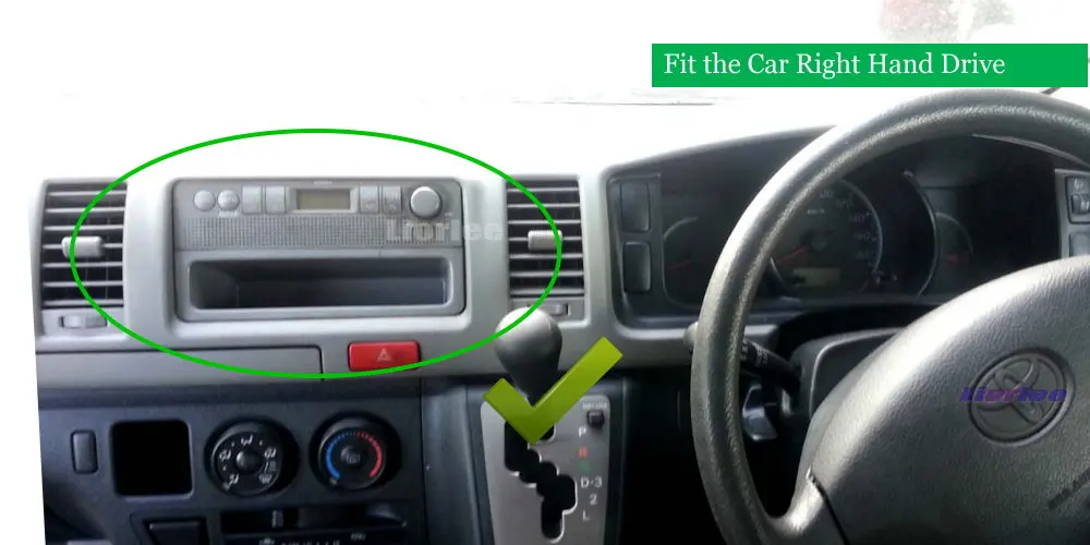 Автомобильный проигрыватель Android 7 "ips ЖК-экран для Toyota RegiusAce hiace Commuter 2004 ~ 2019 Автомобильный gps навигатор радио AMP BT SD USB CD DVD