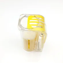 5 шт. пчеловод инструмент пчелиная матка маркировки Ловец Пластик одной рукой маркер для бутылки плунжера плюшевые садовые пчеловода queen ловушка для пчел