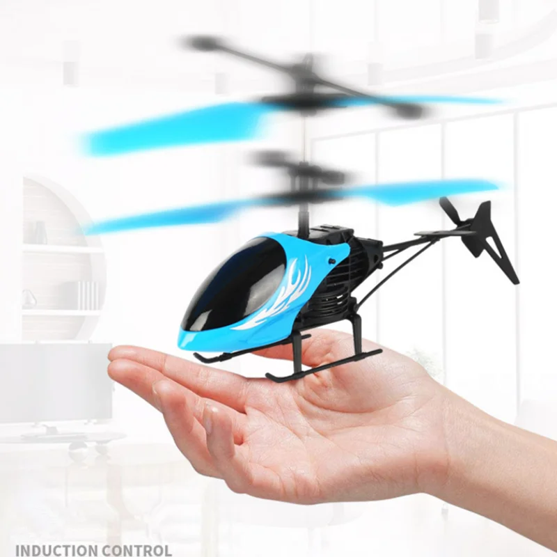 

Flying Helicopter Mini RC Infraed Induction Aircraft Quadcopter Upgrade Hot High Quality RC Drone Flashing Light Toys For Kids